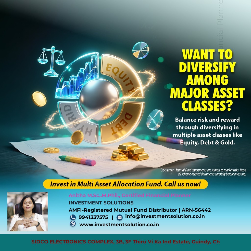 Want to Diversify Among major Asset Classes?