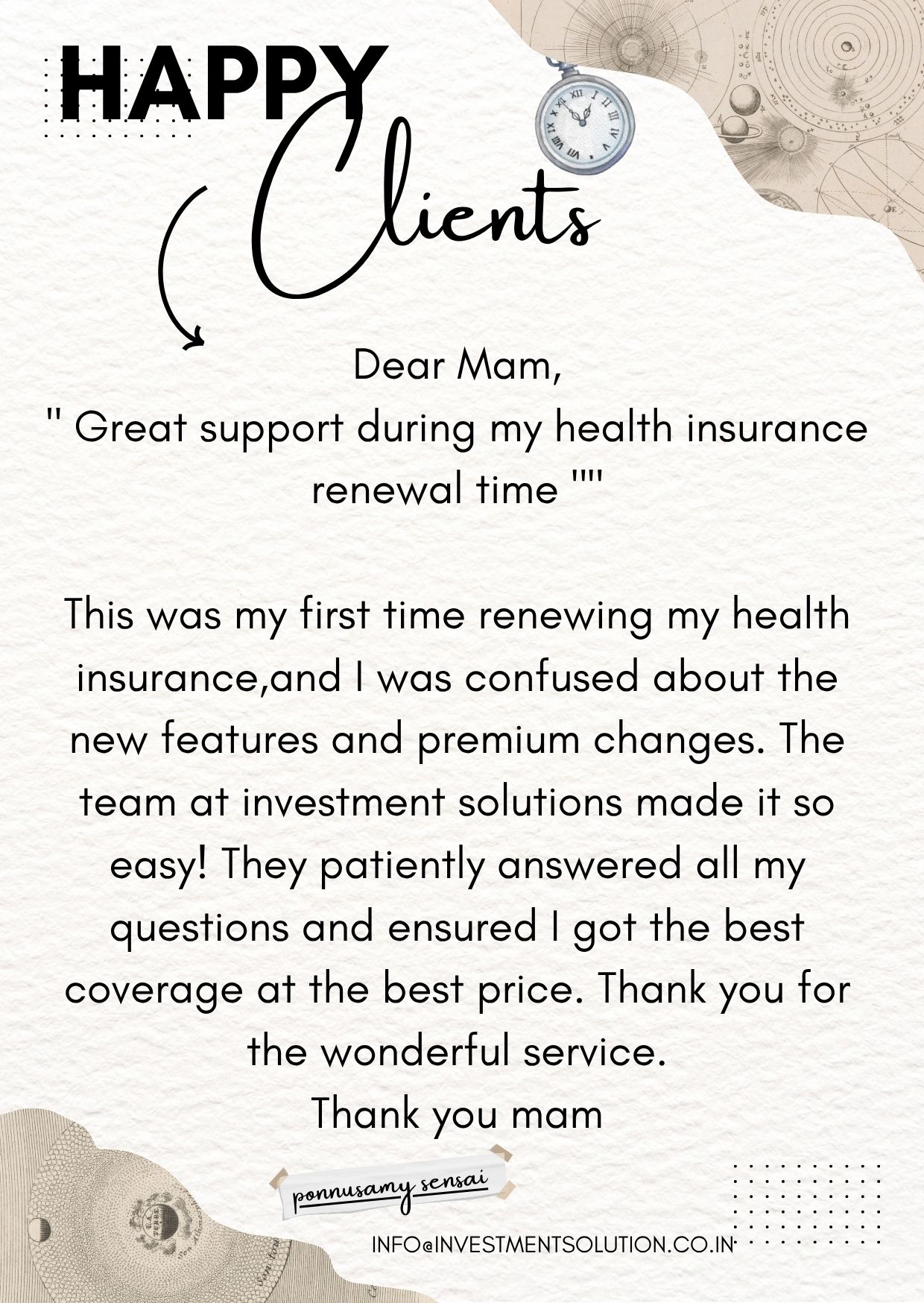 Mr. Ponnusamy Sensai